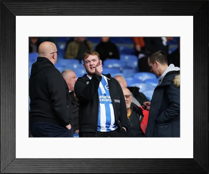Framed Print : Crystal Palace v Brighton and Hove Albion Premier League 09NOV25