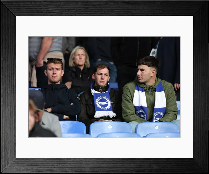 Framed Print : Crystal Palace v Brighton and Hove Albion Premier League 09NOV25 Framed Print : Crystal Palace v Brighton and Hove Albion Premier League 09NOV25