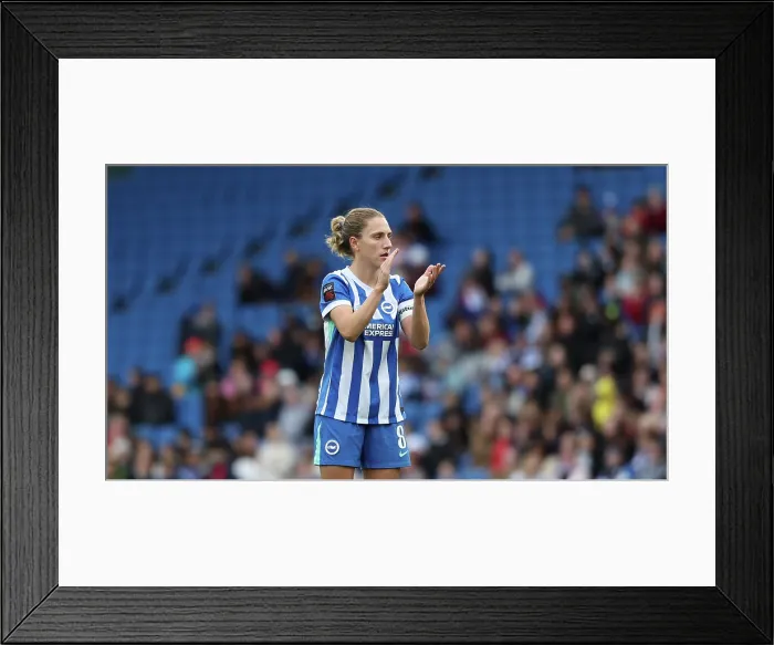 Framed Print : Brighton and Hove Albion Women v Leicester City Women Women's Super League 16NOV25 Framed Print : Brighton and Hove Albion Women v Leicester City Women Women's Super League 16NOV25