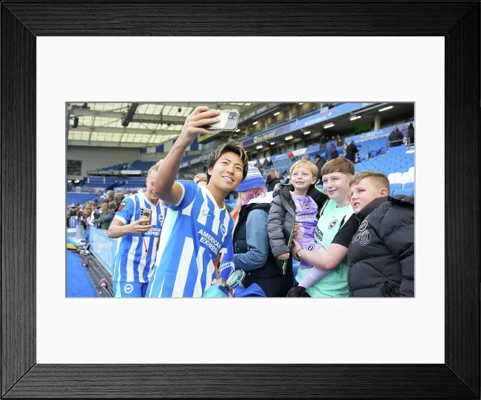 Framed Print : Brighton and Hove Albion Women v Leicester City Women Women's Super League 16NOV25 Framed Print : Brighton and Hove Albion Women v Leicester City Women Women's Super League 16NOV25
