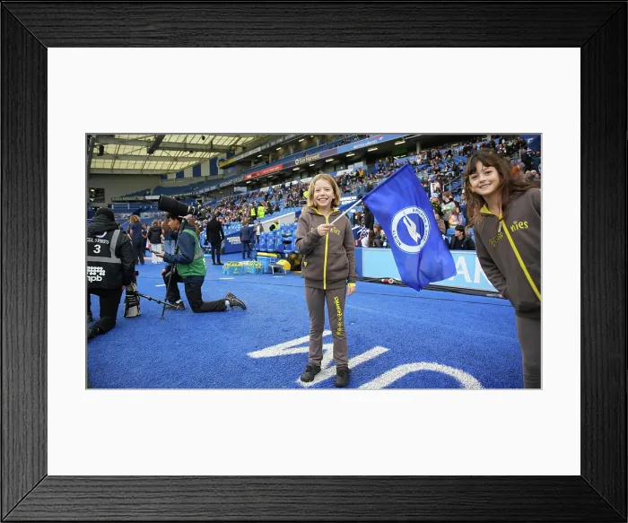 Framed Print : Brighton and Hove Albion Women v Leicester City Women Women's Super League 16NOV25 Framed Print : Brighton and Hove Albion Women v Leicester City Women Women's Super League 16NOV25