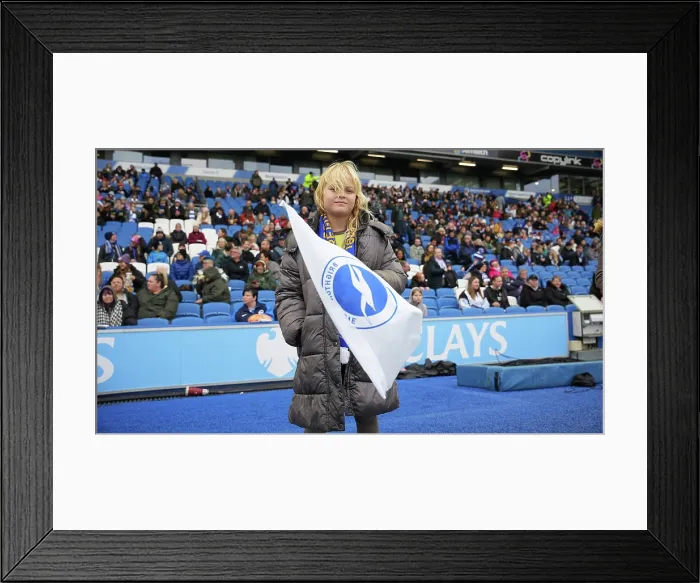 Framed Print : Brighton and Hove Albion Women v Leicester City Women Women's Super League 16NOV25 Framed Print : Brighton and Hove Albion Women v Leicester City Women Women's Super League 16NOV25