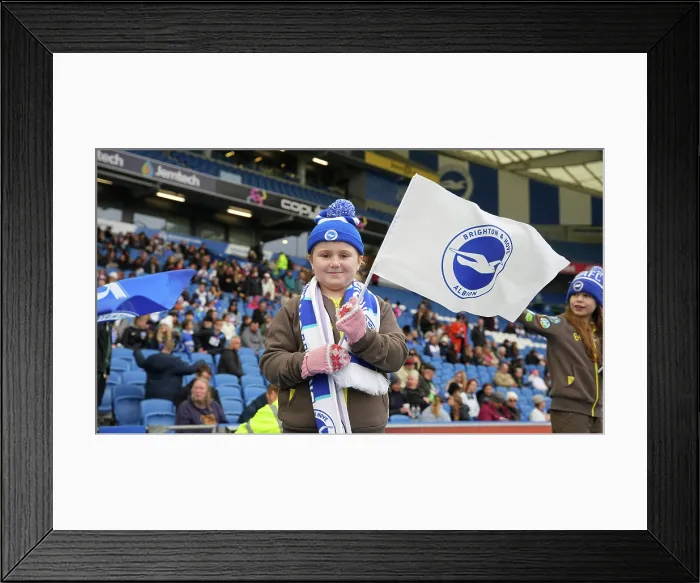 Framed Print : Brighton and Hove Albion Women v Leicester City Women Women's Super League 16NOV25 Framed Print : Brighton and Hove Albion Women v Leicester City Women Women's Super League 16NOV25
