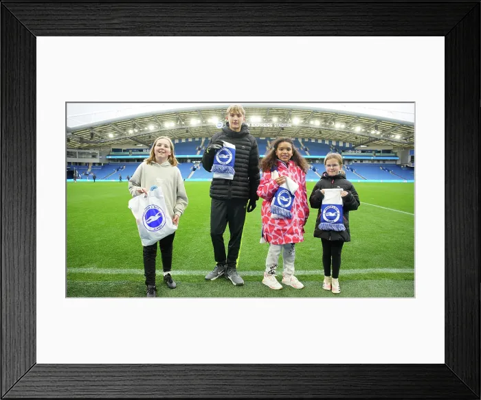 Framed Print : Brighton and Hove Albion Women v Leicester City Women Women's Super League 16NOV25