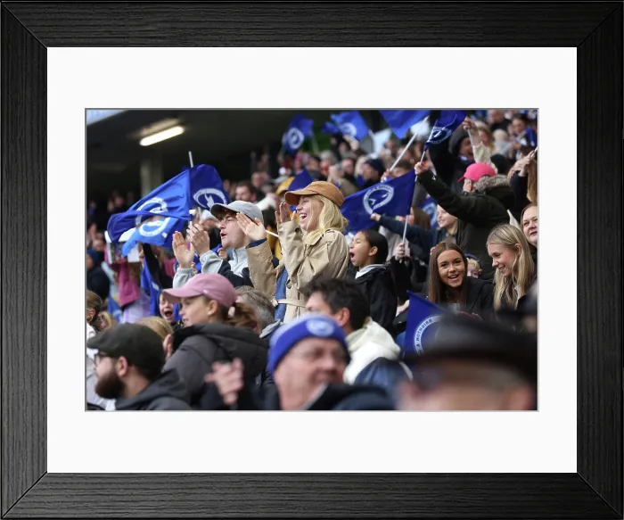 Framed Print : Brighton and Hove Albion and Leicester City WSL League 16NOV25 Framed Print : Brighton and Hove Albion and Leicester City WSL League 16NOV25