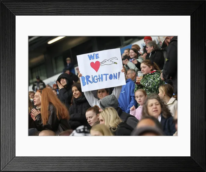 Framed Print : Brighton and Hove Albion Women v Leicester City Women Women's Super League 16NOV25 Brighton and Hove Albion Women v Leicester City Women Women's Super League 16NOV25 Framed Print : Brighton and Hove Albion Women v Leicester City Women Women's Super League 16NOV25 Brighton and Hove Albion Women v Leicester City Women Women's Super League 16NOV25