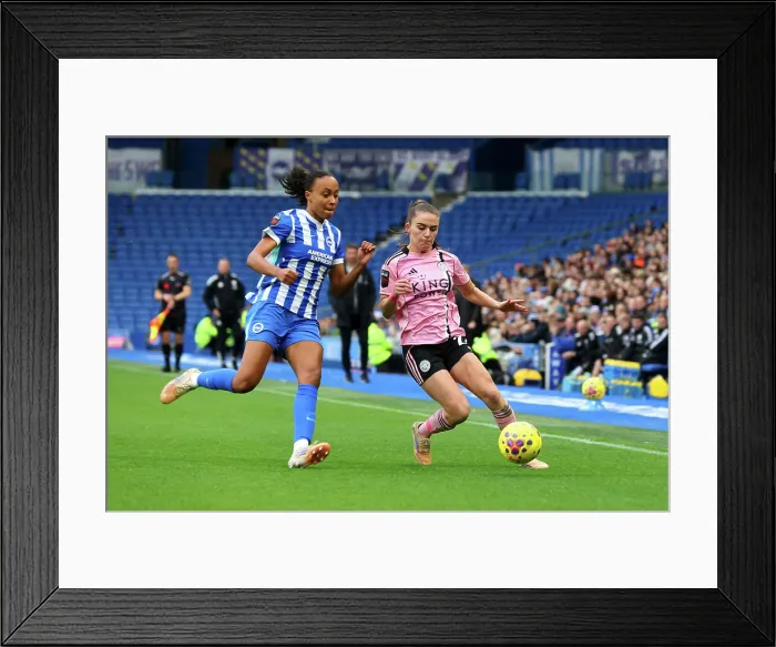 Framed Print : Brighton and Hove Albion Women v Leicester City Women Women's Super League 16NOV25 Brighton and Hove Albion Women v Leicester City Women Women's Super League 16NOV25 Framed Print : Brighton and Hove Albion Women v Leicester City Women Women's Super League 16NOV25 Brighton and Hove Albion Women v Leicester City Women Women's Super League 16NOV25