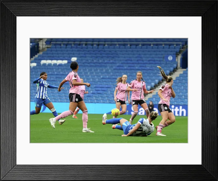 Framed Print : Brighton and Hove Albion Women v Leicester City Women Women's Super League 16NOV25 Brighton and Hove Albion Women v Leicester City Women Women's Super League 16NOV25 Framed Print : Brighton and Hove Albion Women v Leicester City Women Women's Super League 16NOV25 Brighton and Hove Albion Women v Leicester City Women Women's Super League 16NOV25