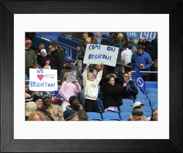 Framed Print : Brighton and Hove Albion Women v Leicester City Women Women's Super League 16NOV25 Brighton and Hove Albion Women v Leicester City Women Women's Super League 16NOV25 Framed Print : Brighton and Hove Albion Women v Leicester City Women Women's Super League 16NOV25 Brighton and Hove Albion Women v Leicester City Women Women's Super League 16NOV25