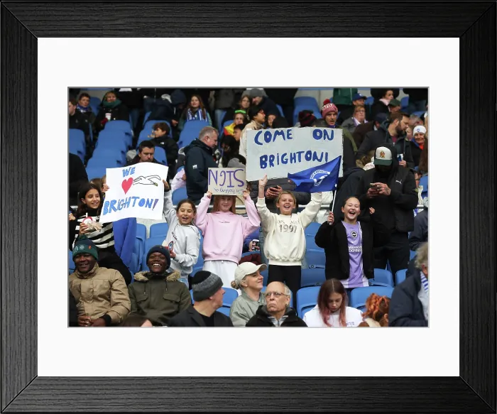 Framed Print : Brighton and Hove Albion Women v Leicester City Women Women's Super League 16NOV25 Brighton and Hove Albion Women v Leicester City Women Women's Super League 16NOV25 Framed Print : Brighton and Hove Albion Women v Leicester City Women Women's Super League 16NOV25 Brighton and Hove Albion Women v Leicester City Women Women's Super League 16NOV25