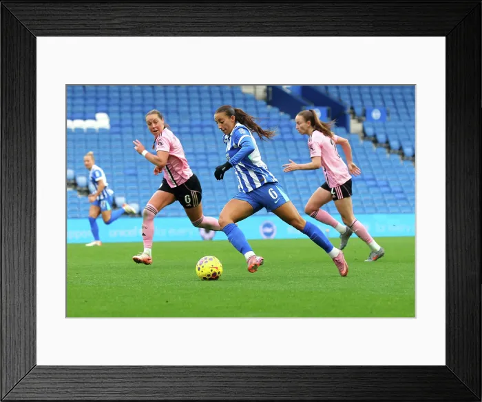 Framed Print : Brighton and Hove Albion Women v Leicester City Women Women's Super League 16NOV25 Brighton and Hove Albion Women v Leicester City Women Women's Super League 16NOV25 Framed Print : Brighton and Hove Albion Women v Leicester City Women Women's Super League 16NOV25 Brighton and Hove Albion Women v Leicester City Women Women's Super League 16NOV25
