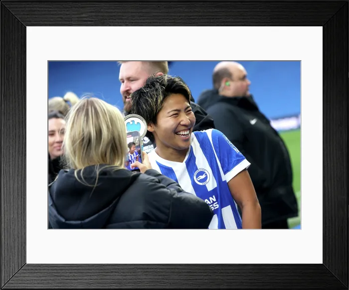 Framed Print : Brighton and Hove Albion Women v Leicester City Women Women's Super League 16NOV25 Brighton and Hove Albion Women v Leicester City Women Women's Super League 16NOV25 Framed Print : Brighton and Hove Albion Women v Leicester City Women Women's Super League 16NOV25 Brighton and Hove Albion Women v Leicester City Women Women's Super League 16NOV25