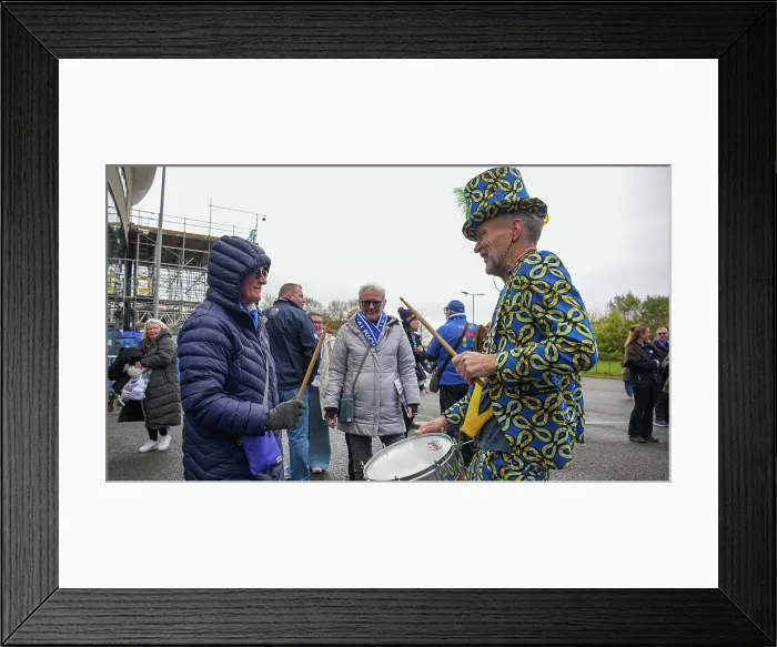 Framed Print : Brighton and Hove Albion Women vs Leicester City Women FANS 16NOV25 003 Framed Print : Brighton and Hove Albion Women vs Leicester City Women FANS 16NOV25 003
