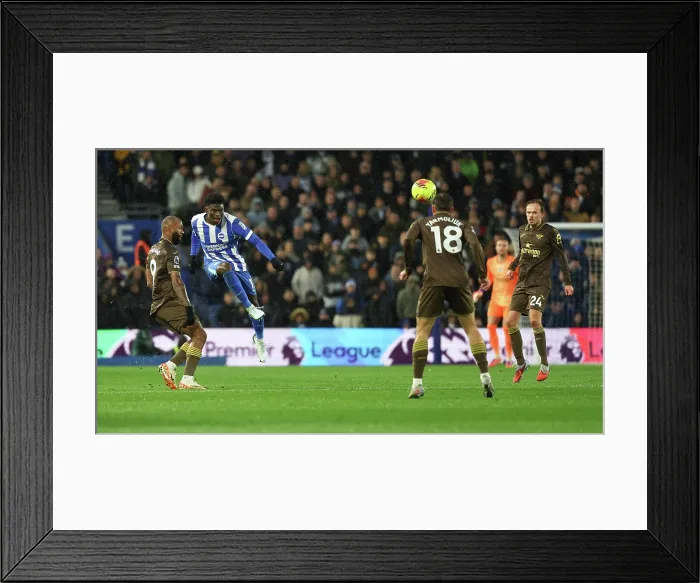 Framed Print : Brighton and Hove Albion v Brentford Premier League 22NOV25 Framed Print : Brighton and Hove Albion v Brentford Premier League 22NOV25