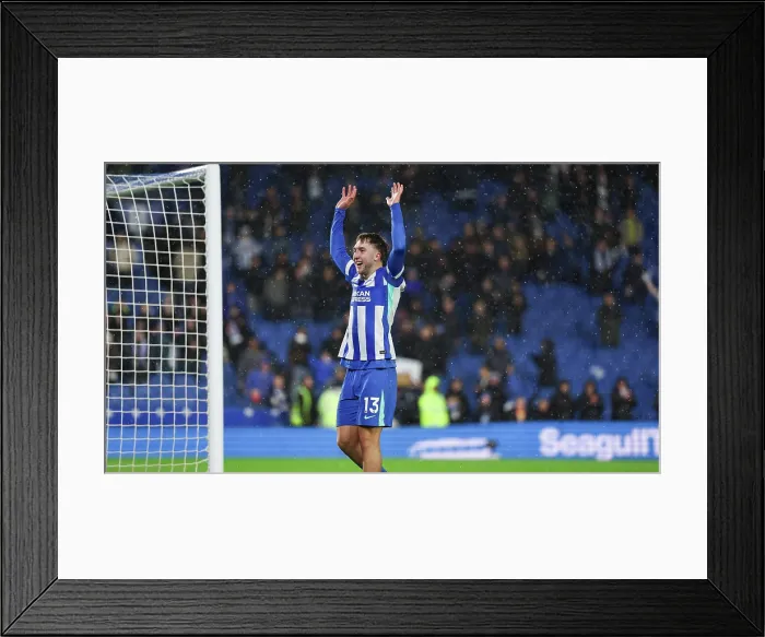 Framed Print : Brighton and Hove Albion v Brentford Premier League 22NOV25 Framed Print : Brighton and Hove Albion v Brentford Premier League 22NOV25