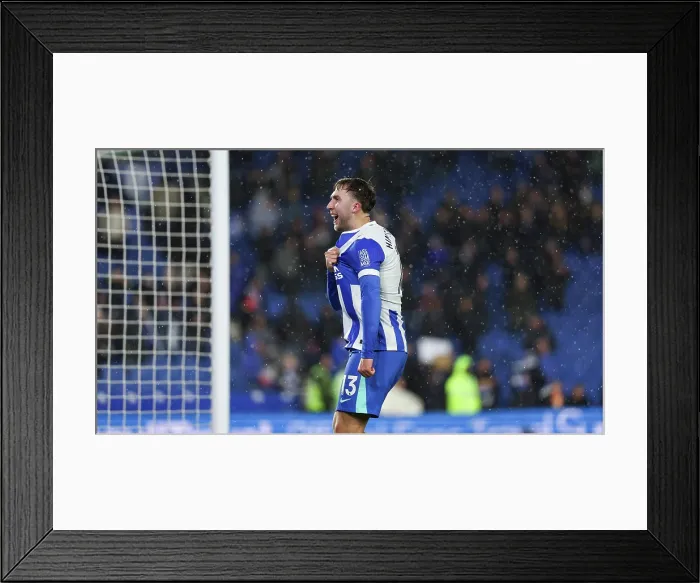 Framed Print : Brighton and Hove Albion v Brentford Premier League 22NOV25 Framed Print : Brighton and Hove Albion v Brentford Premier League 22NOV25