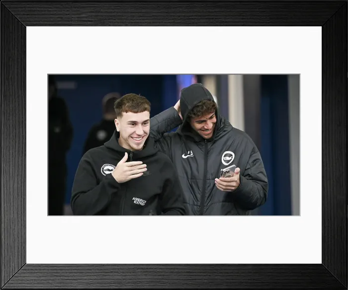 Framed Print : Brighton and Hove Albion v Brentford Premier League 22NOV25 Framed Print : Brighton and Hove Albion v Brentford Premier League 22NOV25
