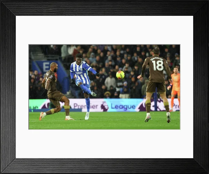 Framed Print : Brighton and Hove Albion v Brentford Premier League 22NOV25 Framed Print : Brighton and Hove Albion v Brentford Premier League 22NOV25
