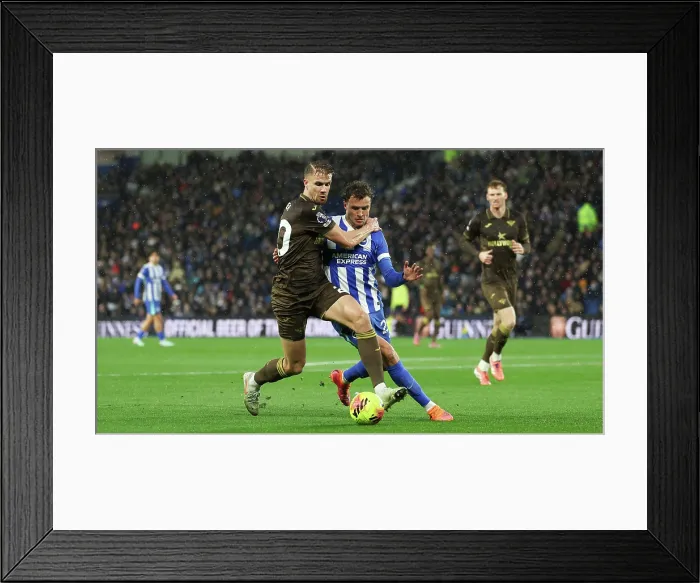 Framed Print : Brighton and Hove Albion v Brentford Premier League 22NOV25 Framed Print : Brighton and Hove Albion v Brentford Premier League 22NOV25