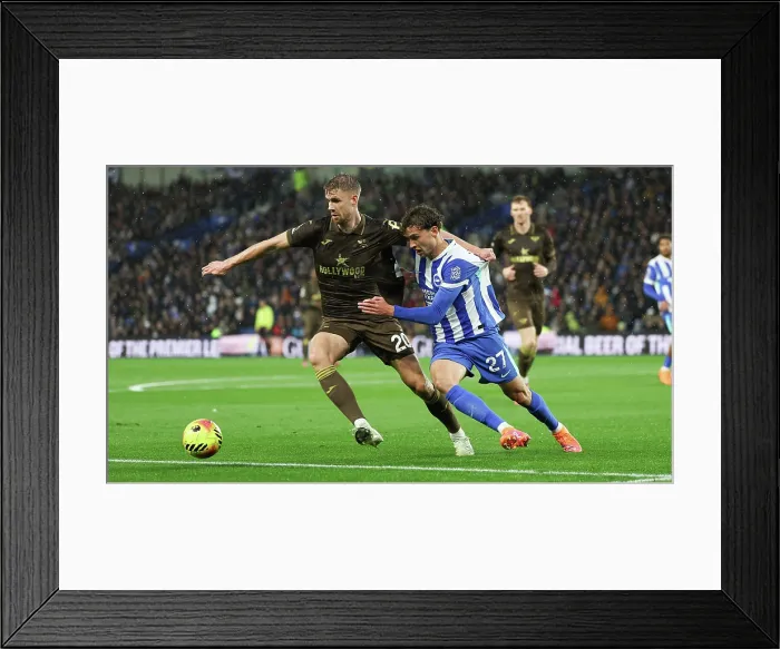 Framed Print : Brighton and Hove Albion v Brentford Premier League 22NOV25 Framed Print : Brighton and Hove Albion v Brentford Premier League 22NOV25