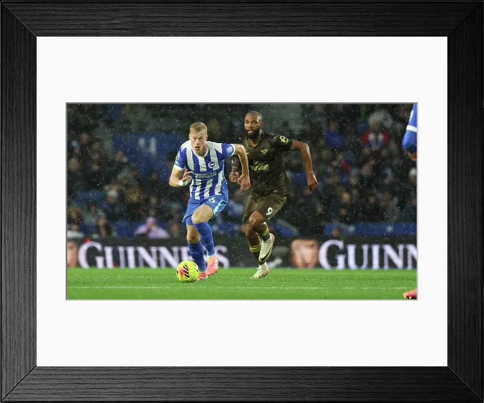 Framed Print : Brighton and Hove Albion v Brentford Premier League 22NOV25 Framed Print : Brighton and Hove Albion v Brentford Premier League 22NOV25