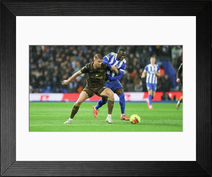 Framed Print : Brighton and Hove Albion v Brentford Premier League 22NOV25 Framed Print : Brighton and Hove Albion v Brentford Premier League 22NOV25