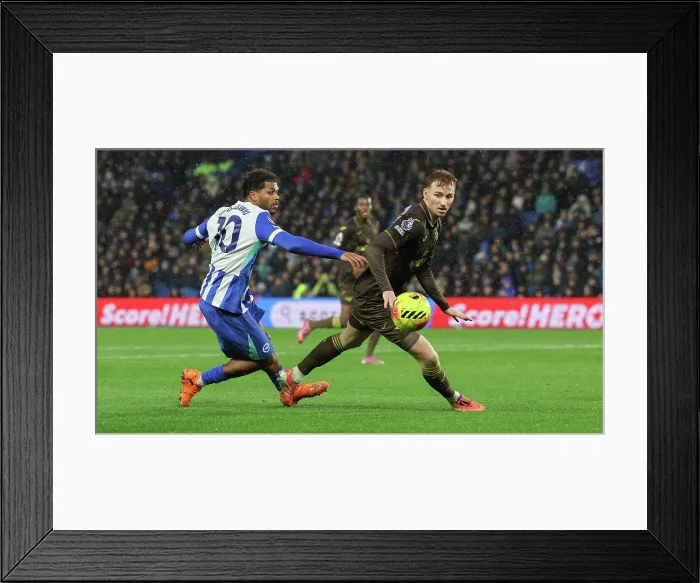 Framed Print : Brighton and Hove Albion v Brentford Premier League 22NOV25 Framed Print : Brighton and Hove Albion v Brentford Premier League 22NOV25