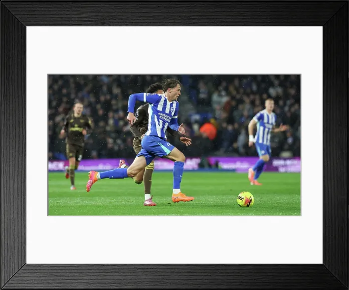 Framed Print : Brighton and Hove Albion v Brentford Premier League 22NOV25 Framed Print : Brighton and Hove Albion v Brentford Premier League 22NOV25