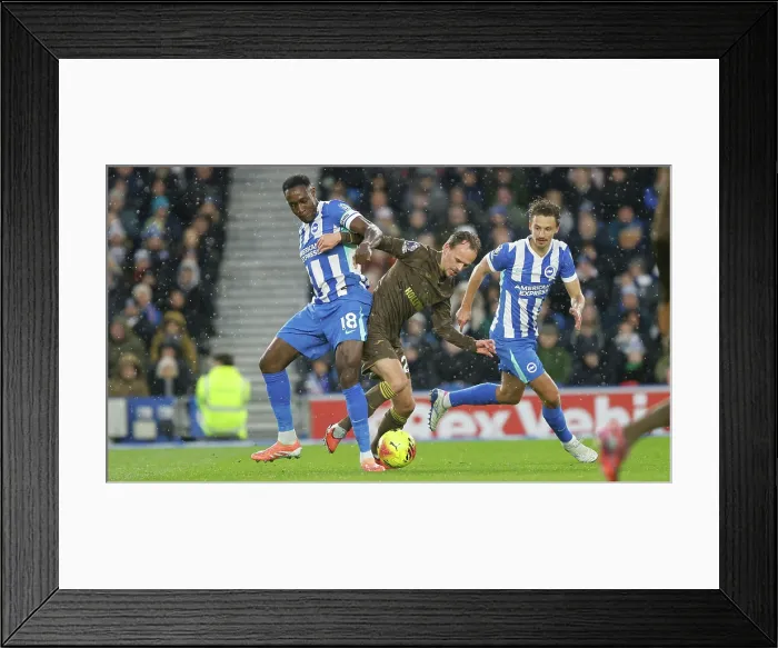 Framed Print : Brighton and Hove Albion v Brentford Premier League 22NOV25 Framed Print : Brighton and Hove Albion v Brentford Premier League 22NOV25