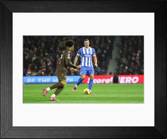 Framed Print : Brighton and Hove Albion v Brentford Premier League 22NOV25 Framed Print : Brighton and Hove Albion v Brentford Premier League 22NOV25