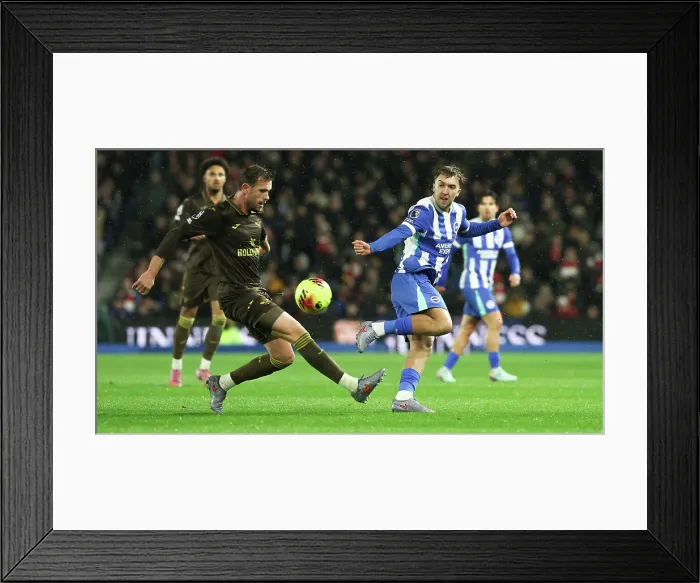 Framed Print : Brighton and Hove Albion v Brentford Premier League 22NOV25 Framed Print : Brighton and Hove Albion v Brentford Premier League 22NOV25