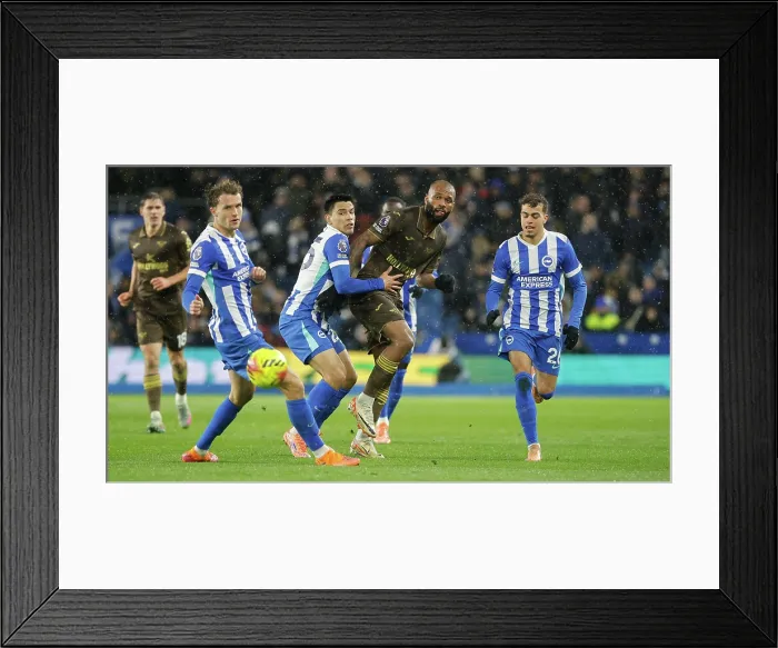 Framed Print : Brighton and Hove Albion v Brentford Premier League 22NOV25 Framed Print : Brighton and Hove Albion v Brentford Premier League 22NOV25