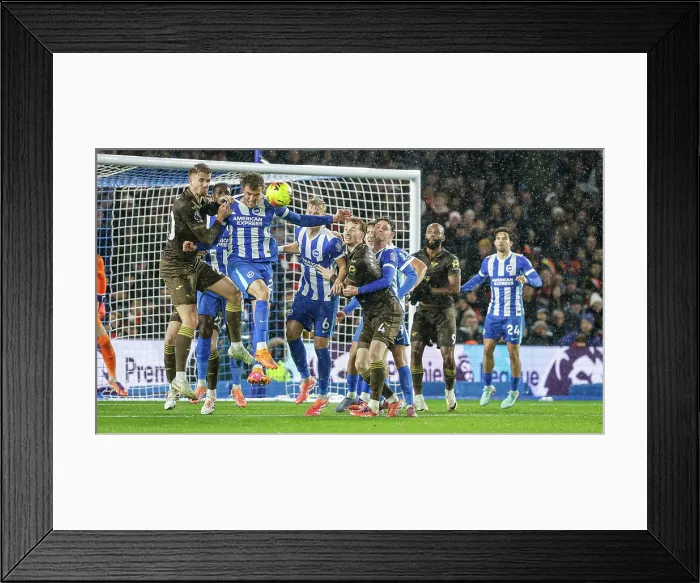Framed Print : Brighton and Hove Albion v Brentford Premier League 22NOV25 Framed Print : Brighton and Hove Albion v Brentford Premier League 22NOV25