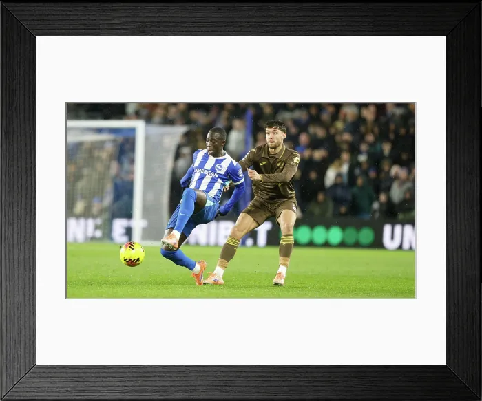 Framed Print : Brighton and Hove Albion v Brentford Premier League 22NOV25 Framed Print : Brighton and Hove Albion v Brentford Premier League 22NOV25