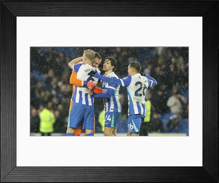 Framed Print : Brighton and Hove Albion v Brentford Premier League 22NOV25 Framed Print : Brighton and Hove Albion v Brentford Premier League 22NOV25