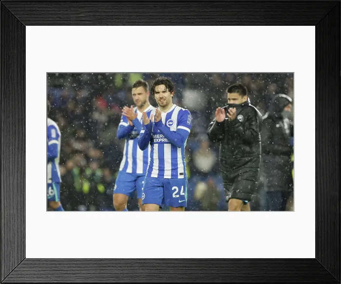 Framed Print : Brighton and Hove Albion v Brentford Premier League 22NOV25 Framed Print : Brighton and Hove Albion v Brentford Premier League 22NOV25