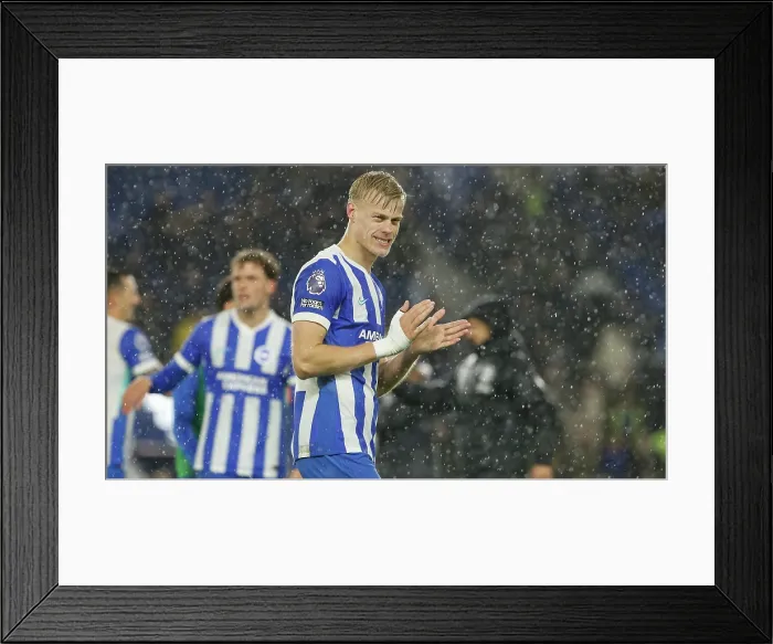 Framed Print : Brighton and Hove Albion v Brentford Premier League 22NOV25 Framed Print : Brighton and Hove Albion v Brentford Premier League 22NOV25