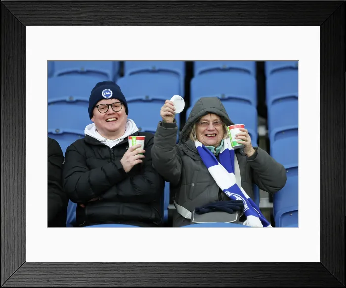 Framed Print : Brighton and Hove Albion v Brentford Premier League 22NOV25 Framed Print : Brighton and Hove Albion v Brentford Premier League 22NOV25