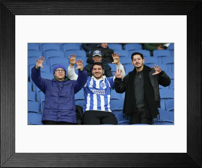 Framed Print : Brighton and Hove Albion v Brentford Premier League 22NOV25 Framed Print : Brighton and Hove Albion v Brentford Premier League 22NOV25