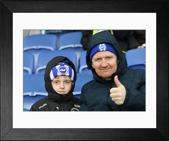 Framed Print : Brighton and Hove Albion v Brentford Premier League 22NOV25 Framed Print : Brighton and Hove Albion v Brentford Premier League 22NOV25