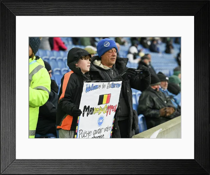 Framed Print : Brighton and Hove Albion v Brentford Premier League 22NOV25 Framed Print : Brighton and Hove Albion v Brentford Premier League 22NOV25