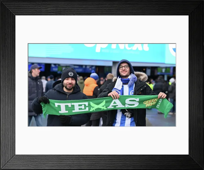 Framed Print : Brighton and Hove Albion v Brentford Premier League 22NOV25 Framed Print : Brighton and Hove Albion v Brentford Premier League 22NOV25