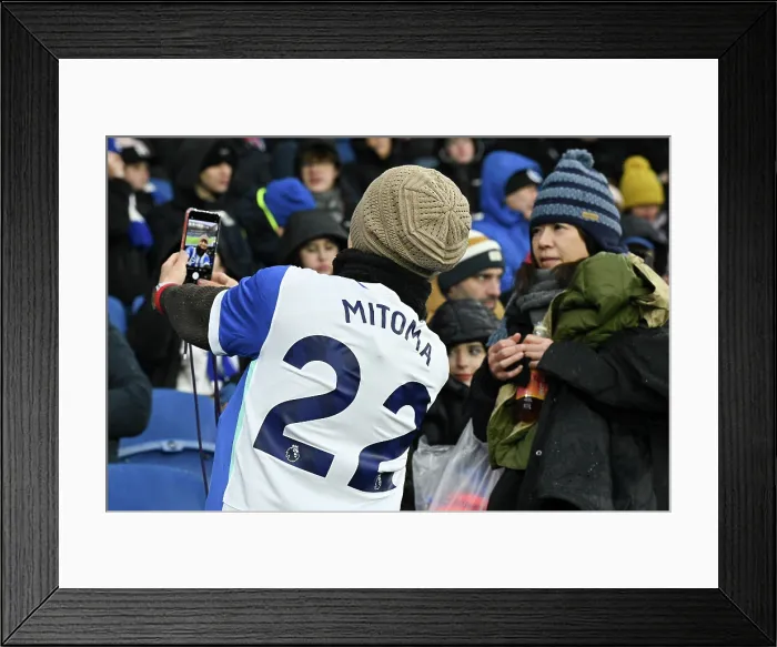 Framed Print : Brighton and Hove Albion v Brentford Premier League 22NOV25 Framed Print : Brighton and Hove Albion v Brentford Premier League 22NOV25