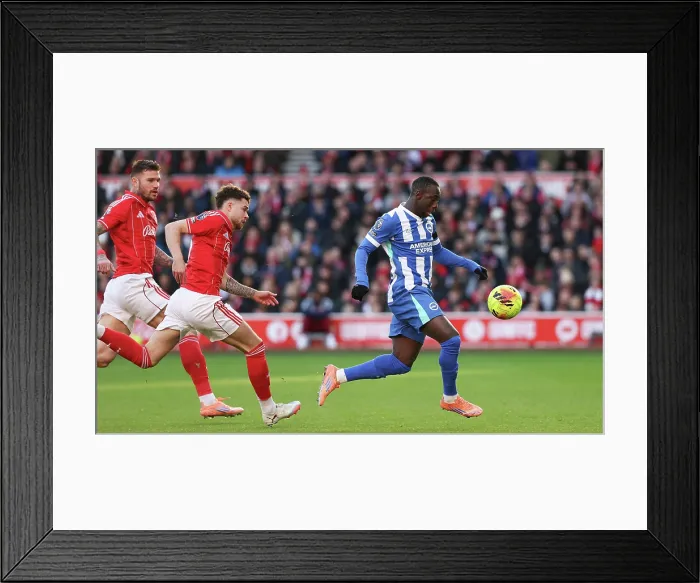 Framed Print : Nottingham Forest v Brighton and Hove Albion Premier League 26NOV25 Framed Print : Nottingham Forest v Brighton and Hove Albion Premier League 26NOV25