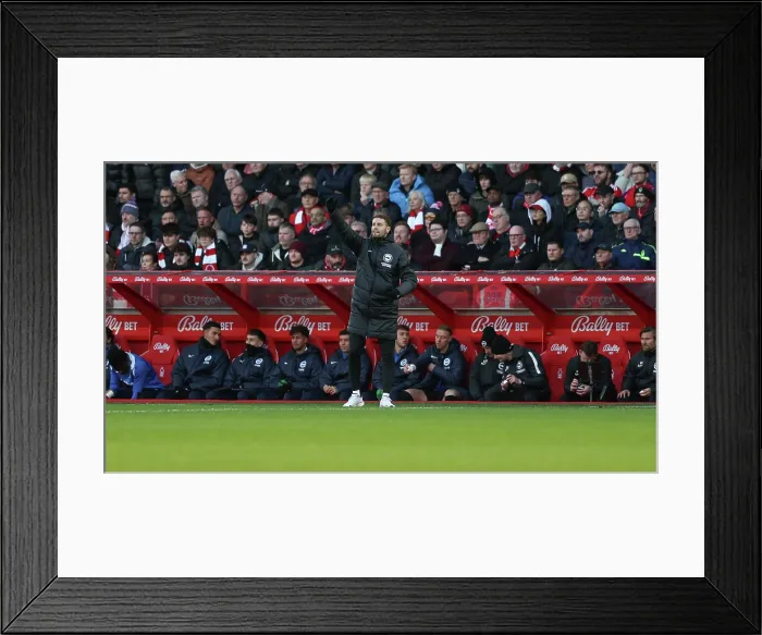 Framed Print : Nottingham Forest v Brighton and Hove Albion Premier League 26NOV25 Framed Print : Nottingham Forest v Brighton and Hove Albion Premier League 26NOV25