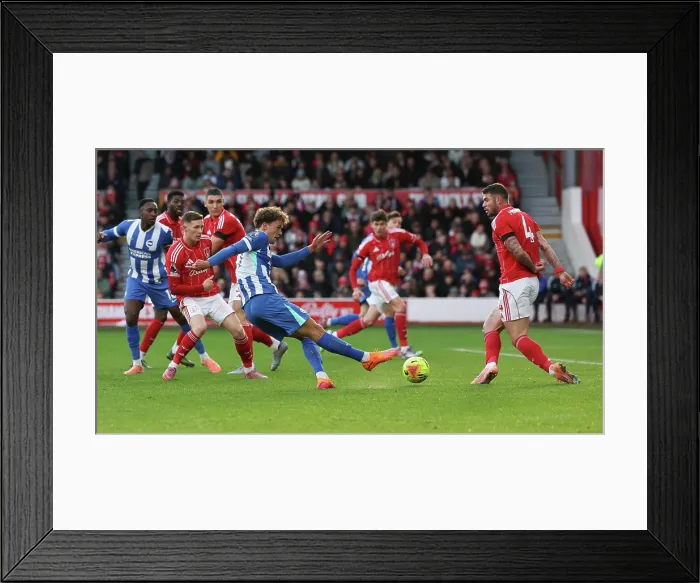 Framed Print : Nottingham Forest v Brighton and Hove Albion Premier League 26NOV25 Framed Print : Nottingham Forest v Brighton and Hove Albion Premier League 26NOV25