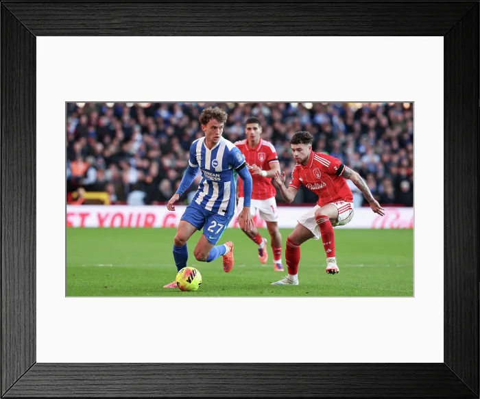 Framed Print : Nottingham Forest v Brighton and Hove Albion Premier League 26NOV25 Framed Print : Nottingham Forest v Brighton and Hove Albion Premier League 26NOV25