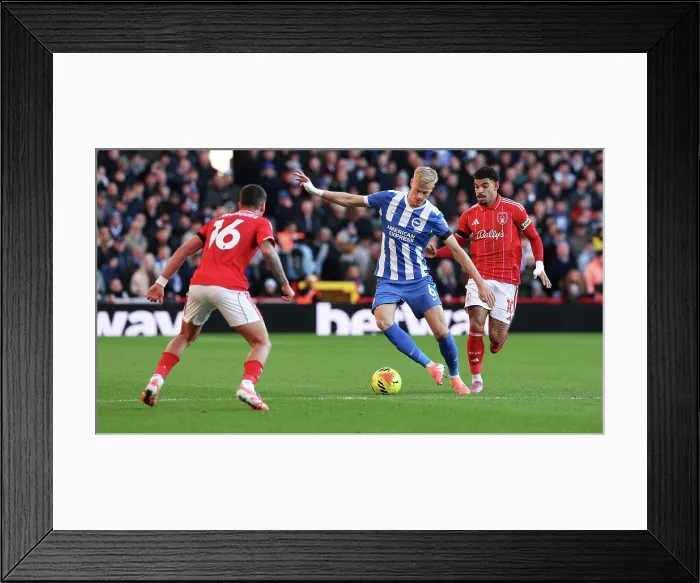Framed Print : Nottingham Forest v Brighton and Hove Albion Premier League 26NOV25 Framed Print : Nottingham Forest v Brighton and Hove Albion Premier League 26NOV25