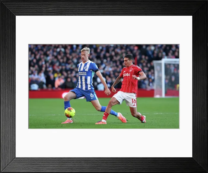 Framed Print : Nottingham Forest v Brighton and Hove Albion Premier League 26NOV25 Framed Print : Nottingham Forest v Brighton and Hove Albion Premier League 26NOV25
