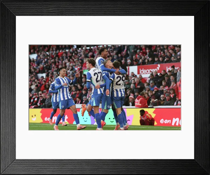 Framed Print : Nottingham Forest v Brighton and Hove Albion Premier League 26NOV25 Framed Print : Nottingham Forest v Brighton and Hove Albion Premier League 26NOV25